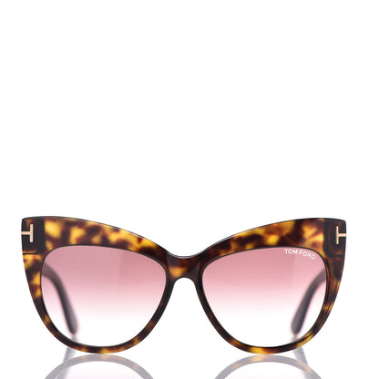 Tom Ford Nika Cat Eye Sunglasses TF523 Havana 2 of 7
