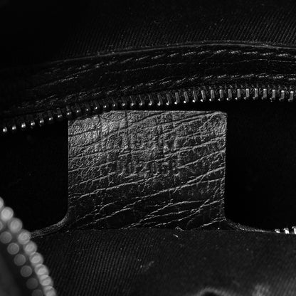 Gucci Monogram Medium Horsebit Chain Hobo Black 7 of 14