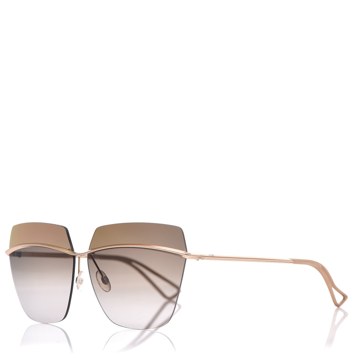 Metal DiorMetallic Sunglasses Grey Copper