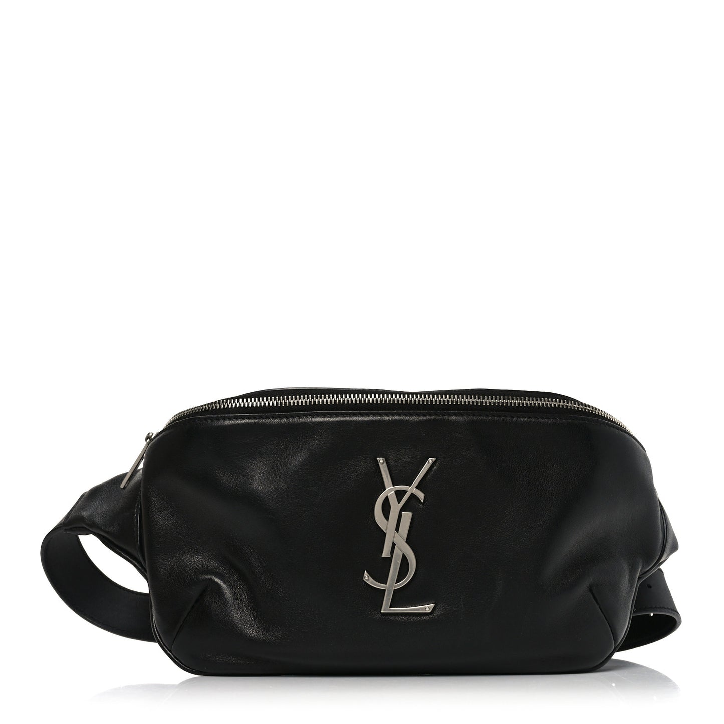 Lambskin Monogram Belt Bag Black