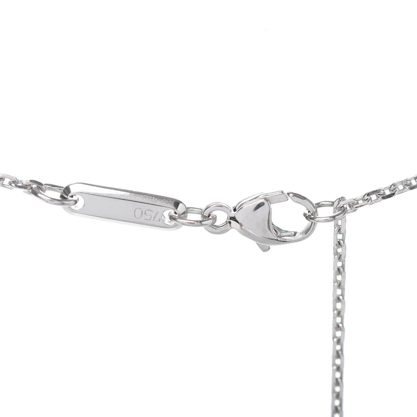 18K White Gold Diamond Crystal So Happy Heart Pendant Necklace Green