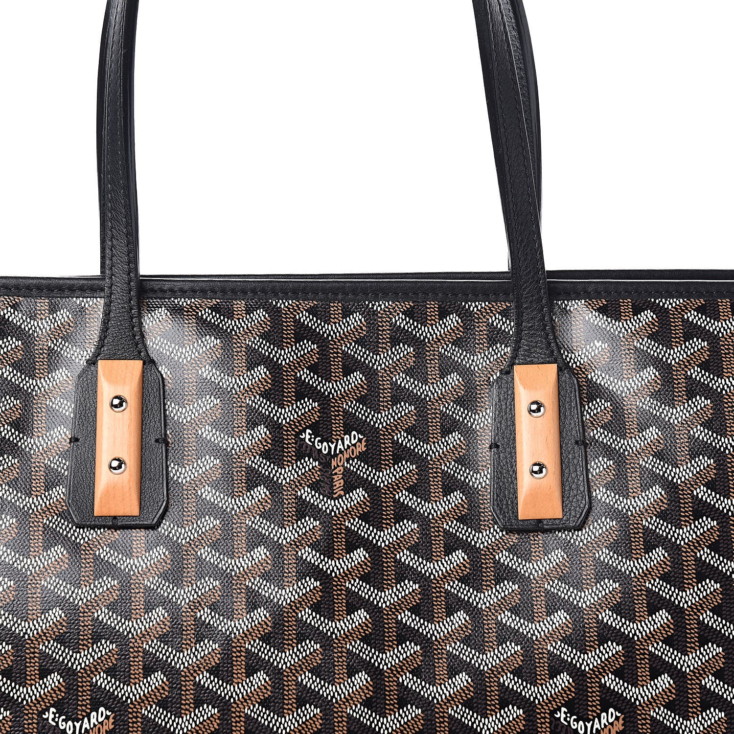 Goyard Goyardine Marquises Tote Black 11 of 11