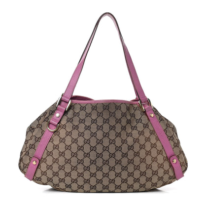 Gucci Monogram Medium Abbey Shoulder Bag Pink 1 of 13
