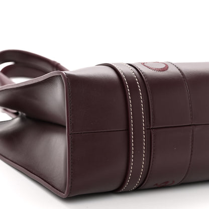 Chloe Calfskin Medium Woody Tote Deep Violine 8 of 10