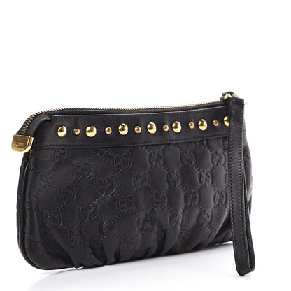 Gucci Guccissima Babouska Wristlet Black 2 of 12