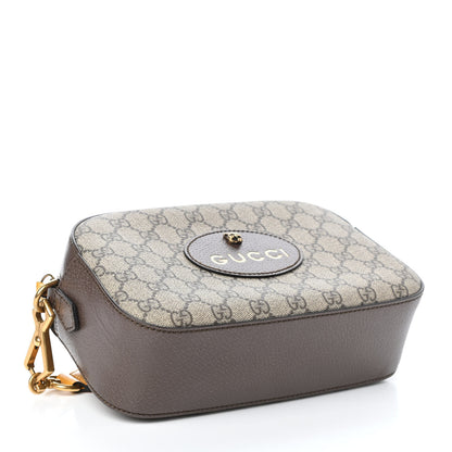 Gucci GG Supreme Monogram Web Neo Vintage Shoulder Bag Beige New Acero Crop 4 of 9