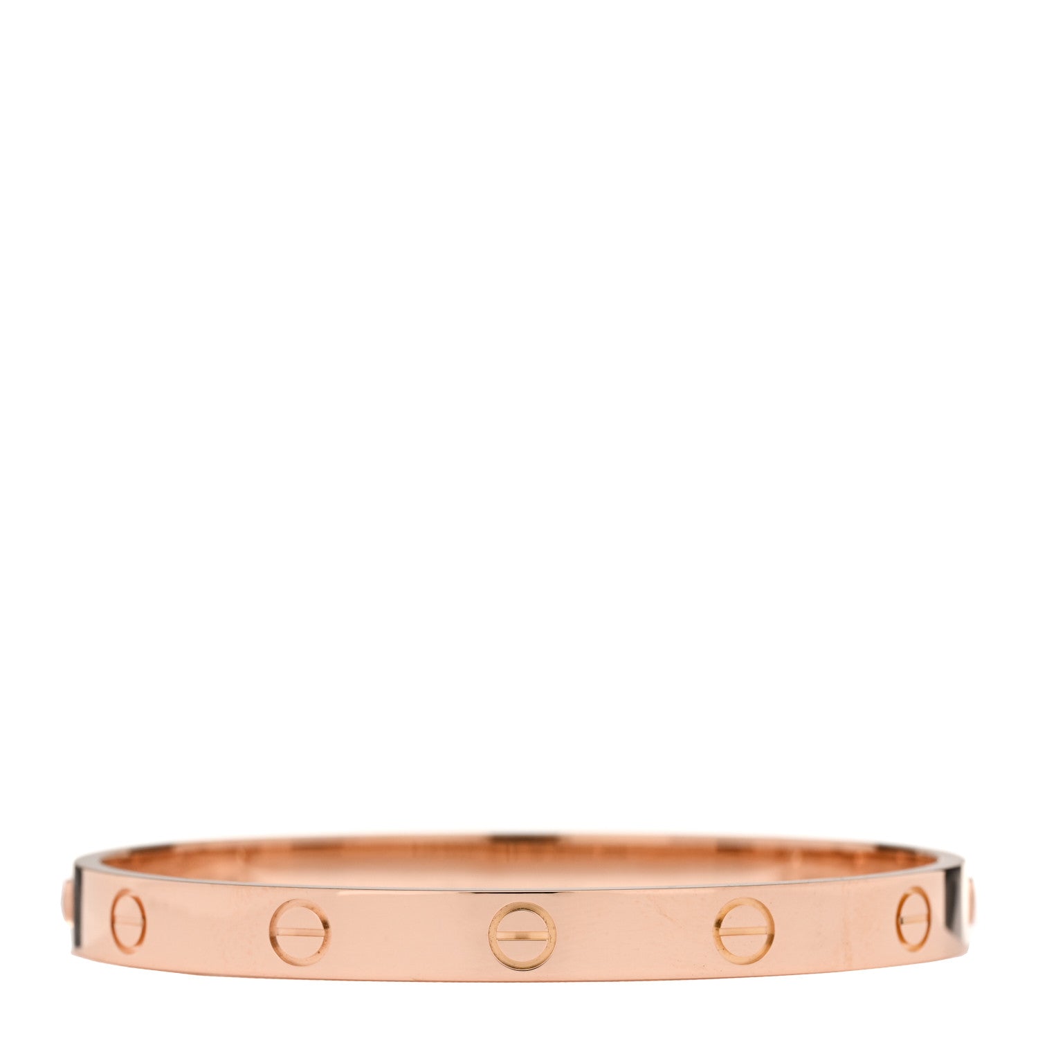 Cartier 18K Pink Gold LOVE Bracelet 17 2 of 7