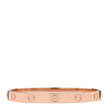 Cartier 18K Pink Gold LOVE Bracelet 17 2 of 7