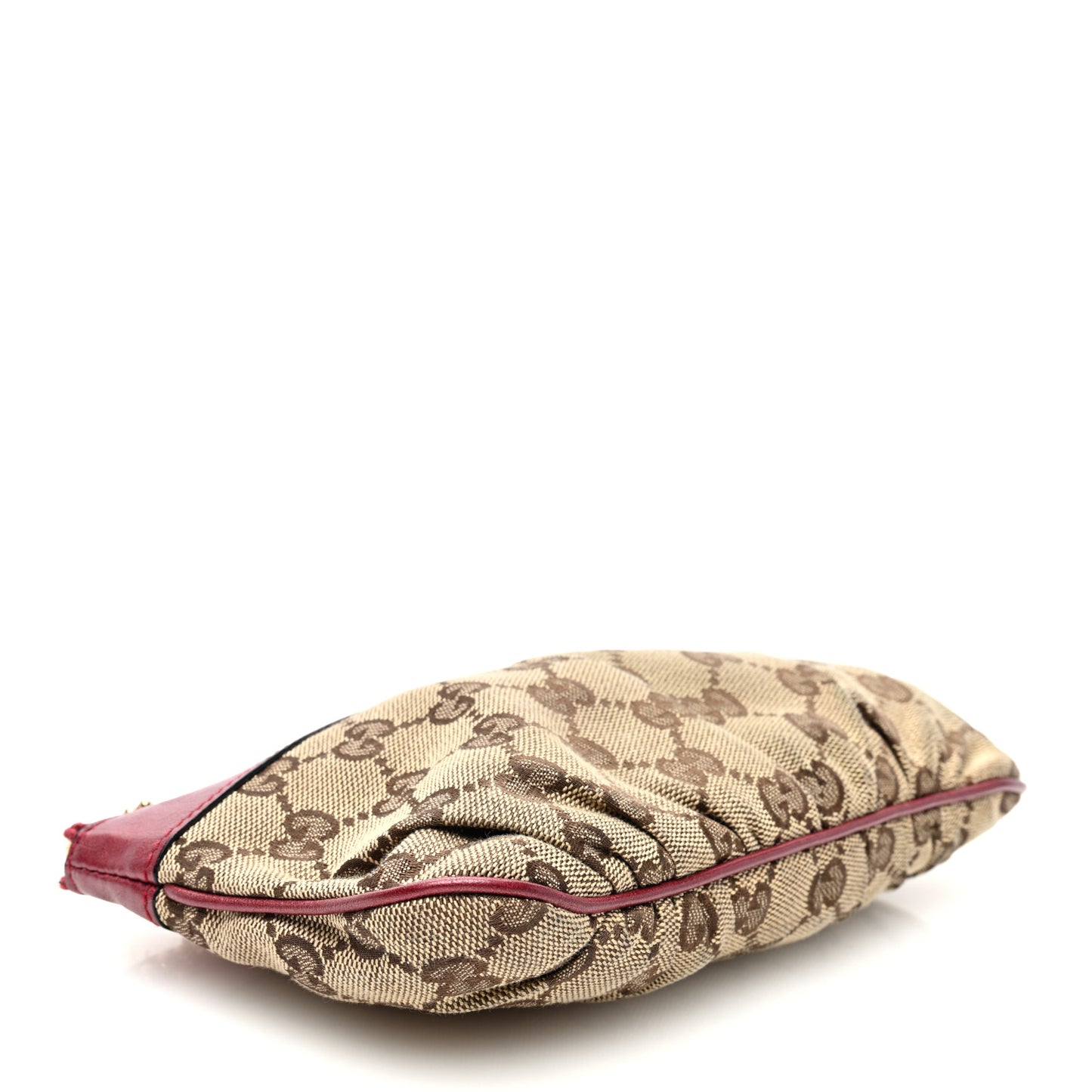 Monogram Hearts Wristlet Bordeaux