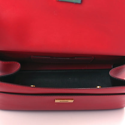 Dolce & Gabbana Vitello Morbido Small Sicily 58 Bag Red 4 of 10