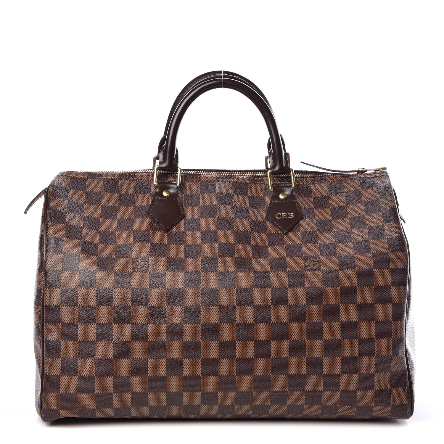 Louis Vuitton Damier Ebene Speedy 35 1 of 14