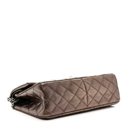 Chanel Metallic Aged Calfskin Quilted 2.55 Reissue 226 Flap Bronze 4 of 11