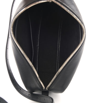 Balenciaga Calfskin Logo M Everyday Camera Bag Black 4 of 12
