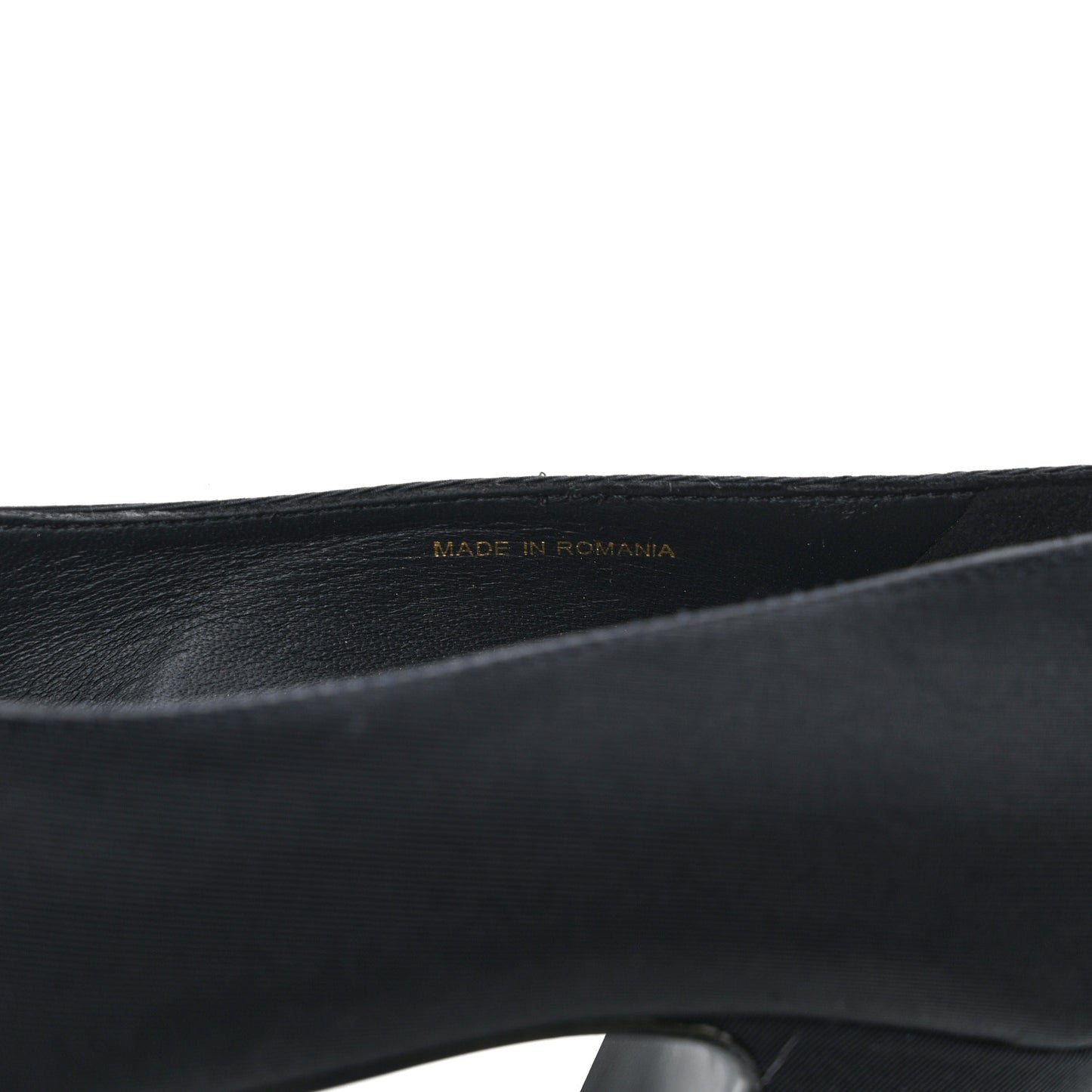 Lambskin Cap Toe CC Pumps 36 Black