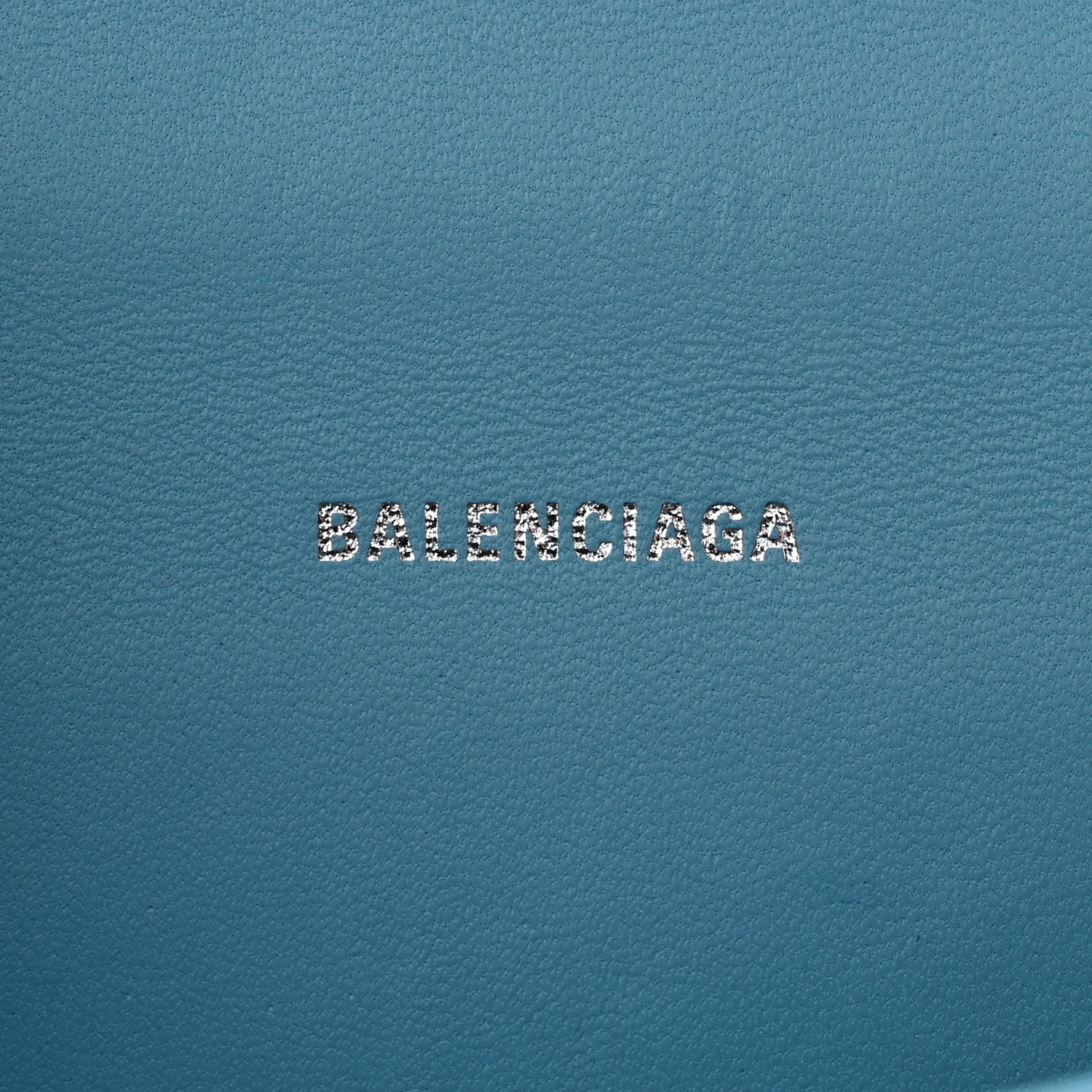 Balenciaga Strass Suede Hourglass Top Handle Bag XS Light Blue 6 of 11