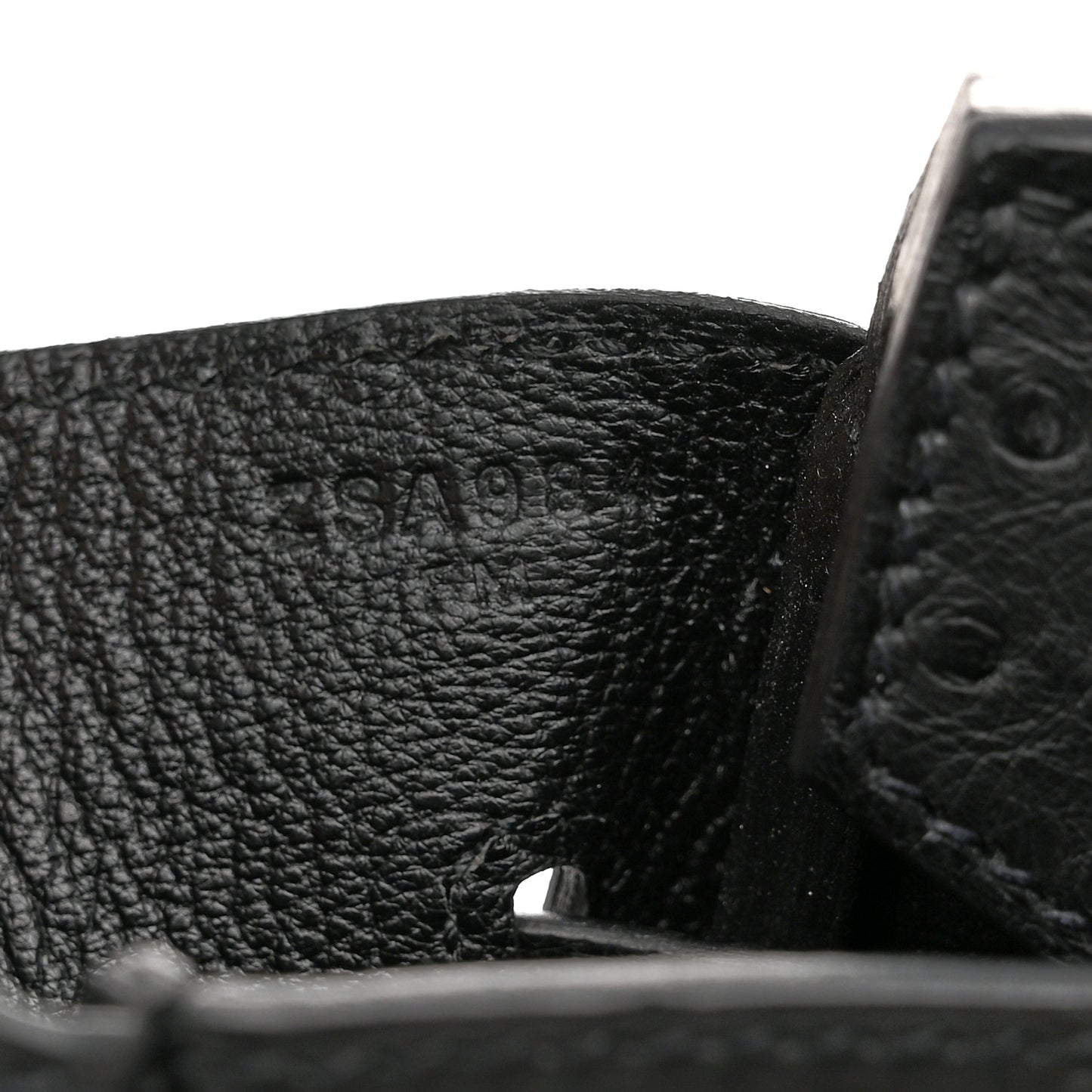 Ostrich Birkin 30 Black