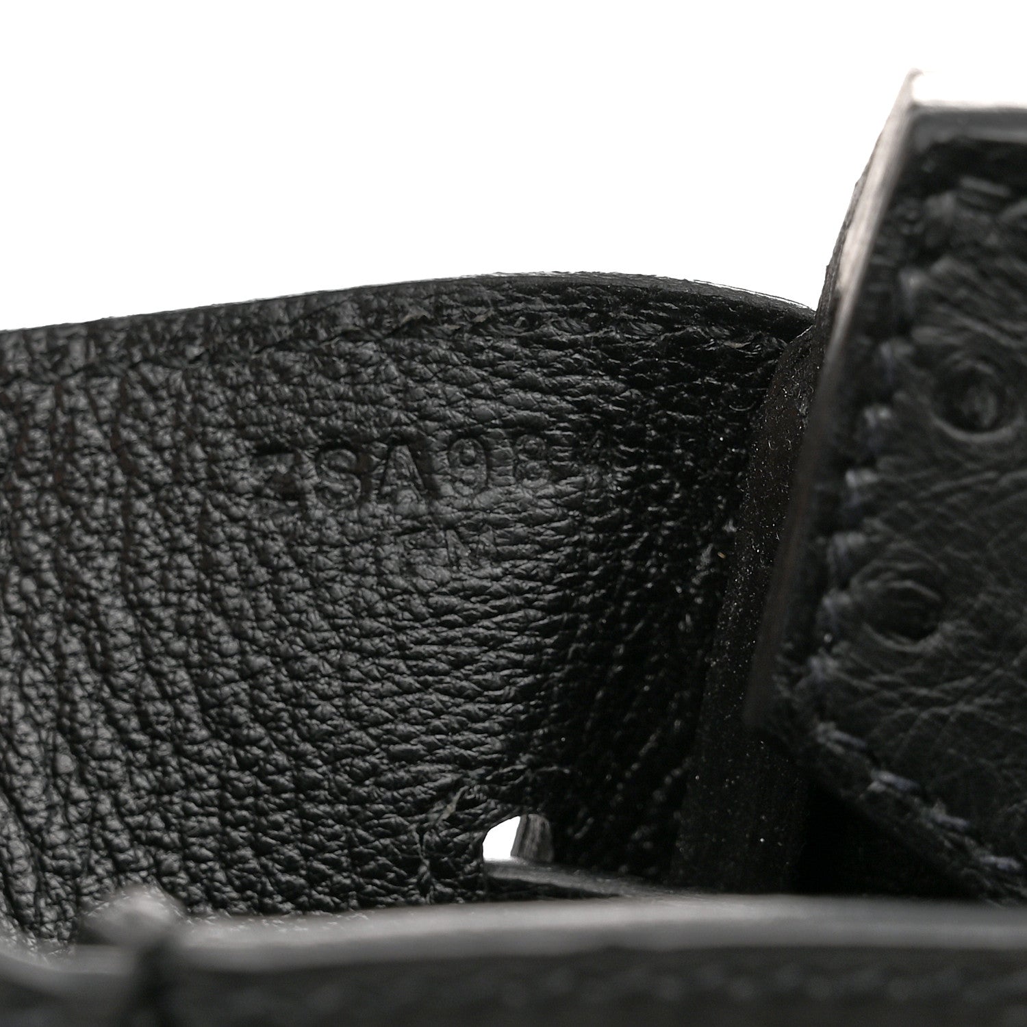 Hermes Ostrich Birkin 30 Black 7 of 16
