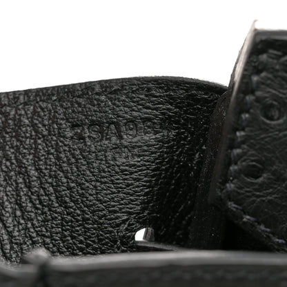 Hermes Ostrich Birkin 30 Black 7 of 16