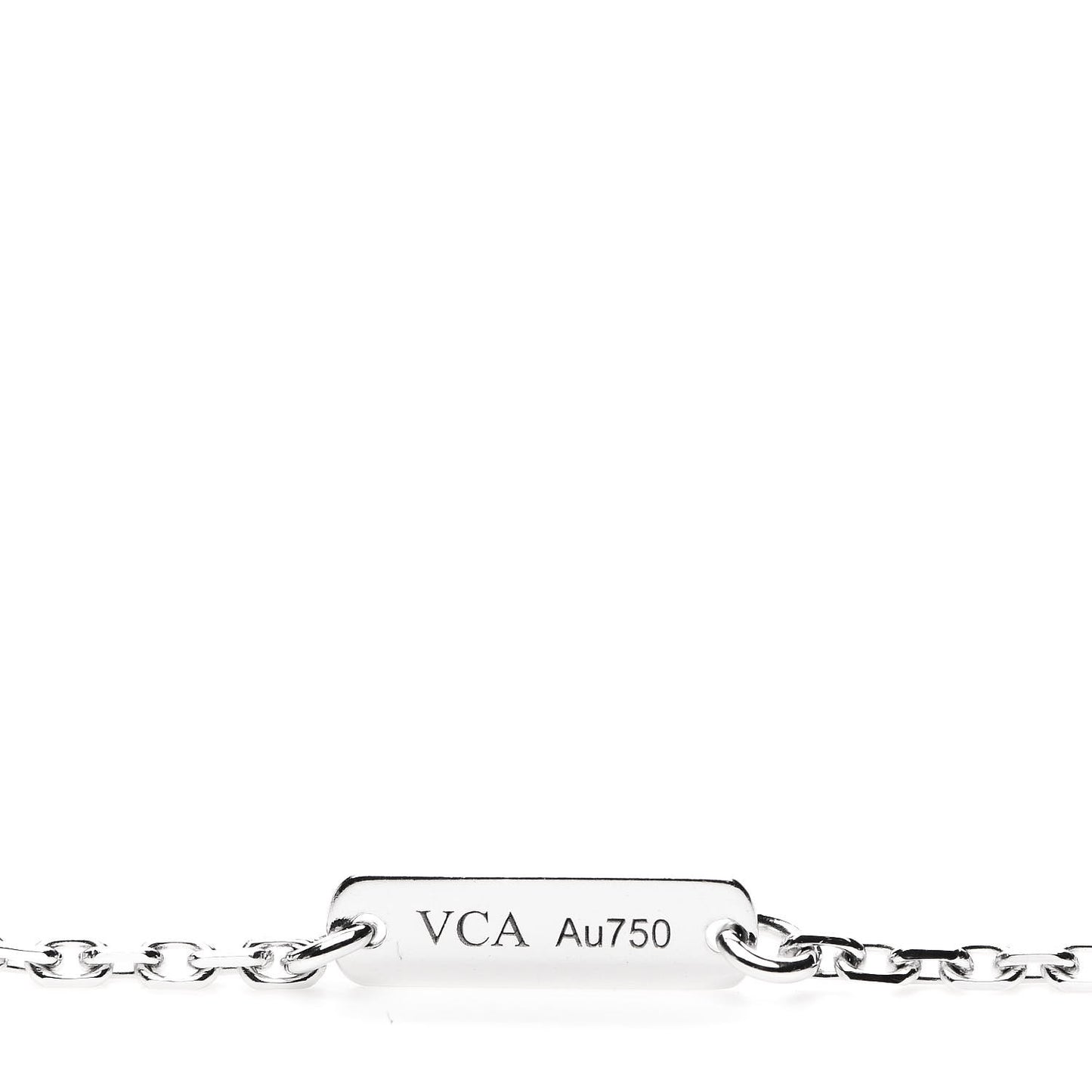 18K White Gold Diamond Mini Lotus Pendant Necklace