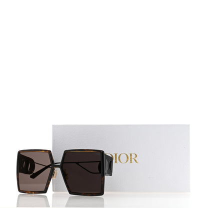 Christian Dior Square 30 Montaigne Sunglasses Tortoise 8 of 8