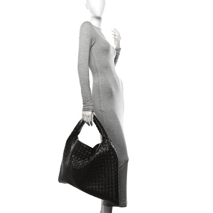 Bottega Veneta Calfskin Intrecciato Large Hop Fondant 2 of 10