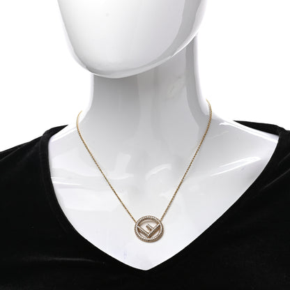 Fendi Metal Crystal F is Fendi Necklace Gold 2 of 6