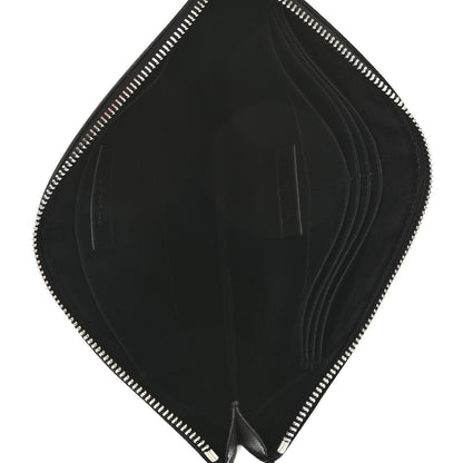 Saint Laurent Grain De Poudre Zipped Tablet Holder Black 5 of 7