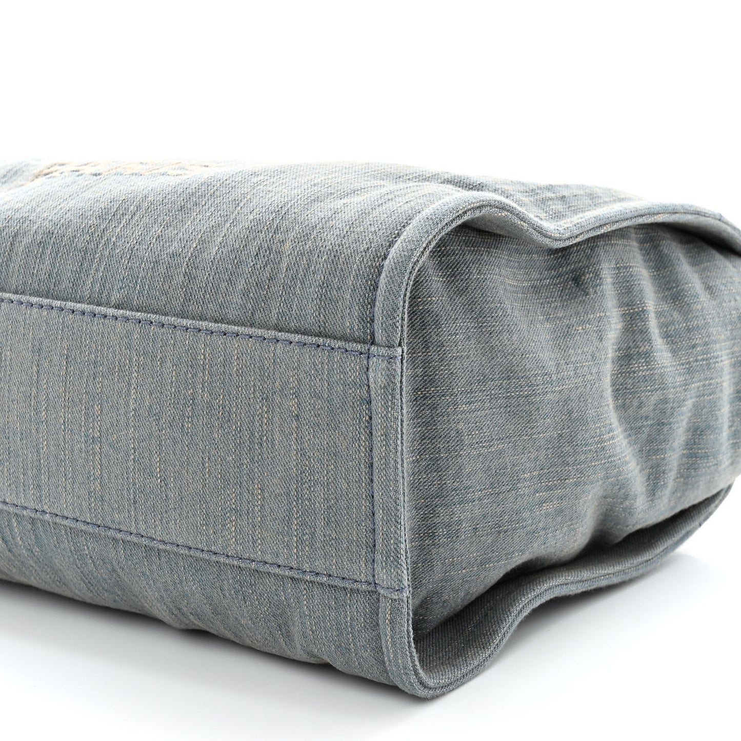 Denim Small Deauville Tote Light Blue