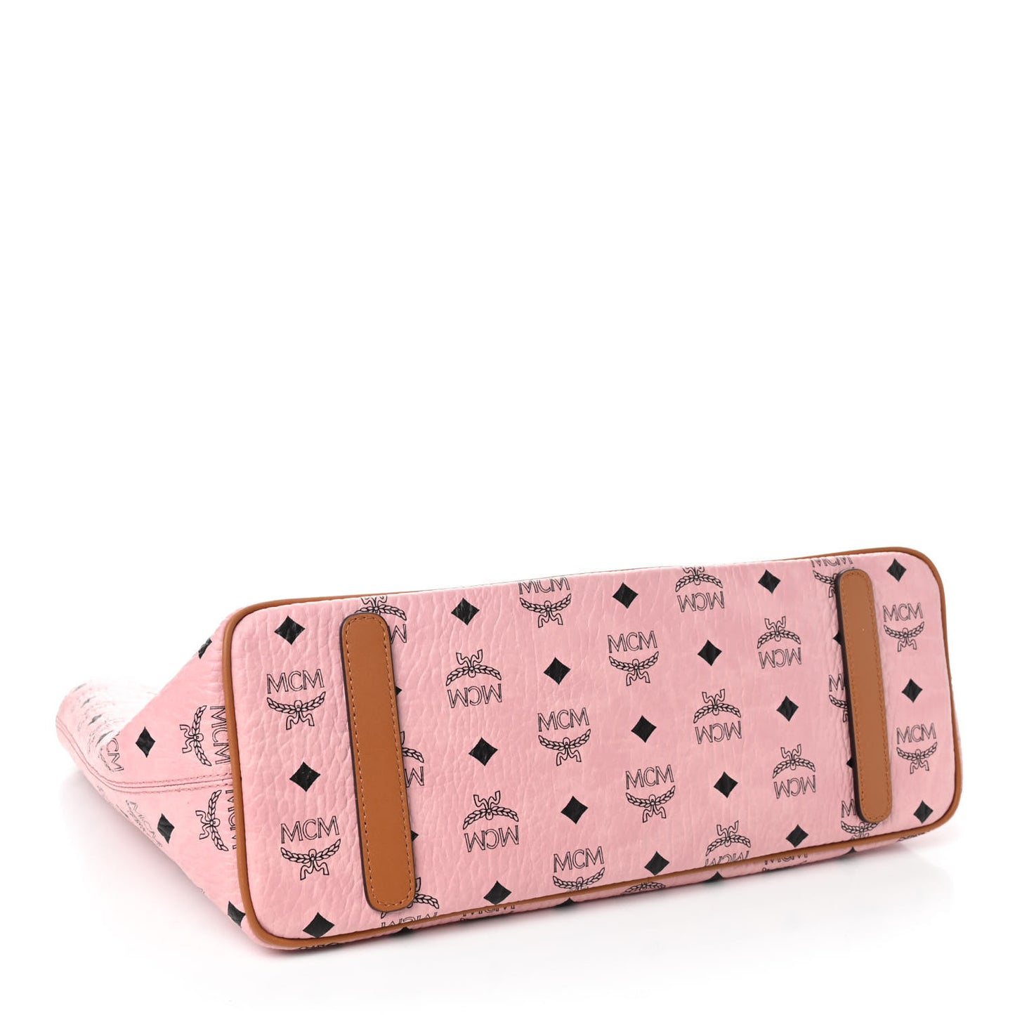 Visetos Medium Anya Zip Top Shopper Tote Soft Pink