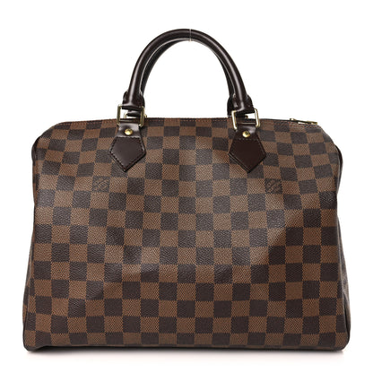 Louis Vuitton Damier Ebene Speedy 30 1 of 8