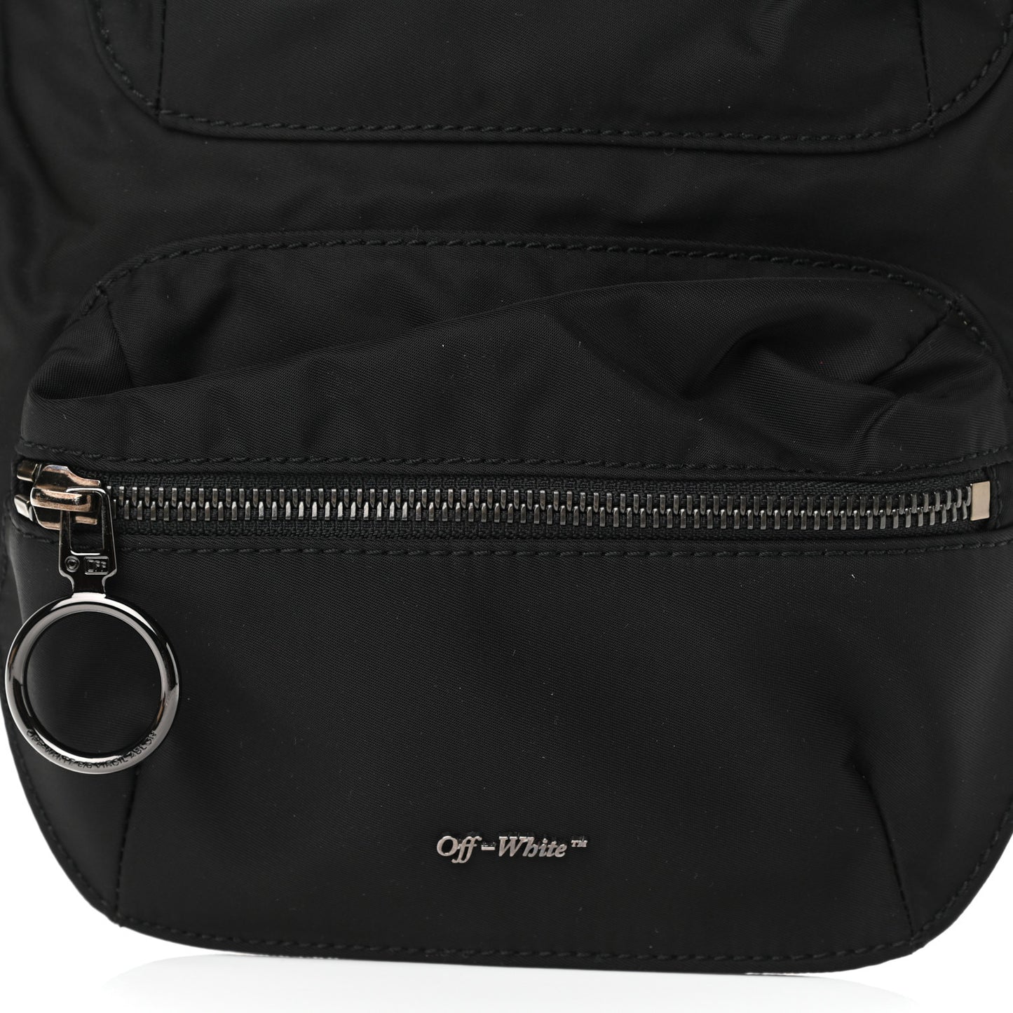 Nylon Sling Bag Black