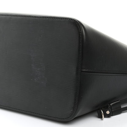 Louis Vuitton Epi Neverfull MM Black 12 of 13