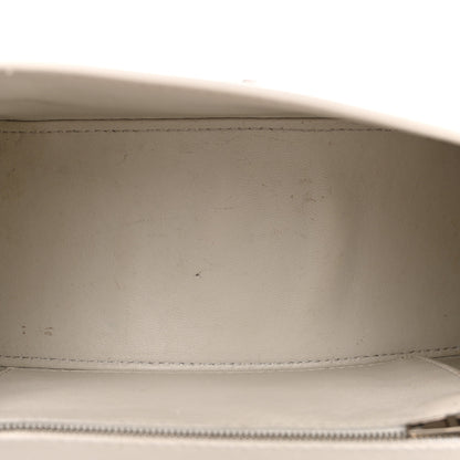 Balenciaga Shiny Box Calfskin Small Hourglass Top Handle Bag Chalky White 5 of 18