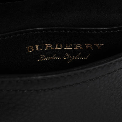 Burberry Calfskin Baby Bridle Saddle Bag Black 5 of 6