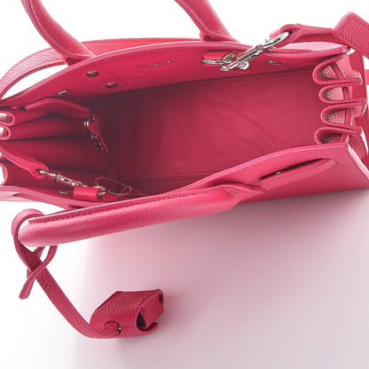 Saint Laurent Calfskin Nano Sac De Jour Bubblegum 6 of 8