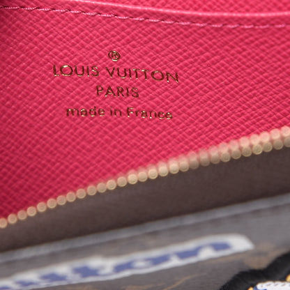 Louis Vuitton Monogram Travel Stickers Zippy Coin Purse 6 of 6