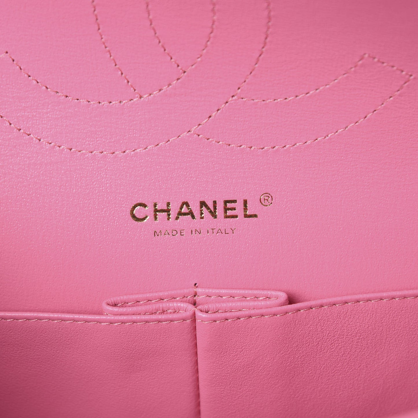 Caviar Quilted Jumbo Double Flap Pink