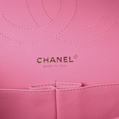 Chanel Caviar Quilted Jumbo Double Flap Pink 7 of 9