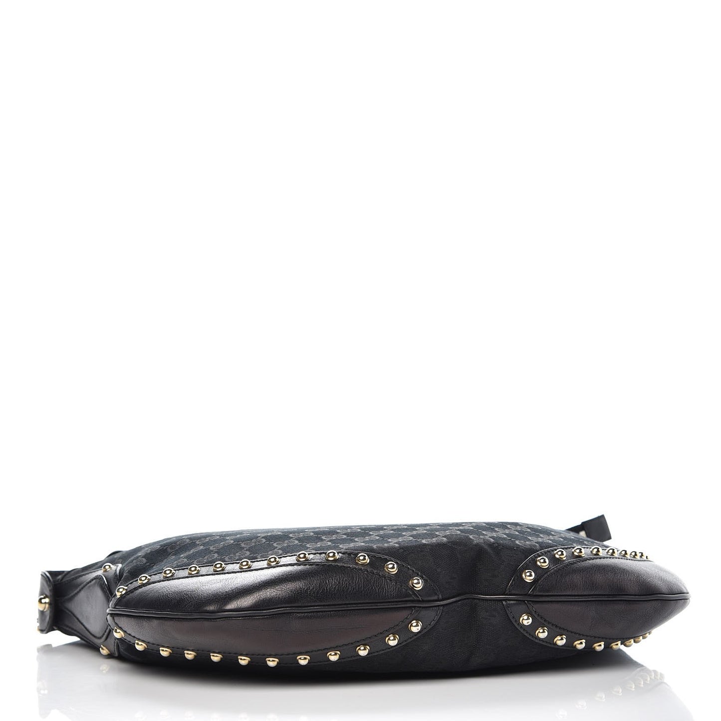 Monogram Pelham Studded Shoulder Bag Black
