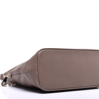 Mulberry Soft Grain Calfskin Double Handle Pembridge Taupe 8 of 9