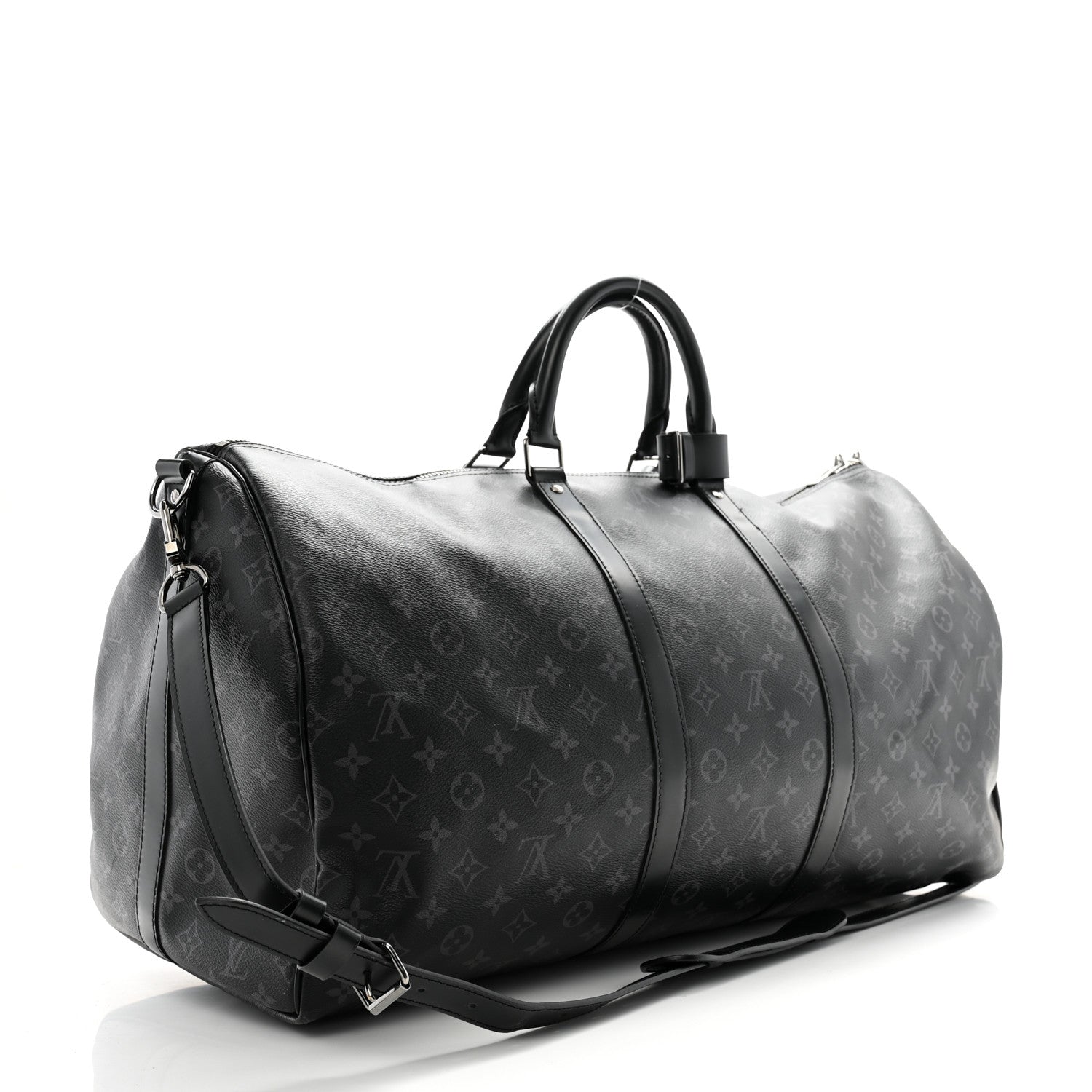 Louis Vuitton Monogram Eclipse Keepall Bandouliere 55 2 of 16