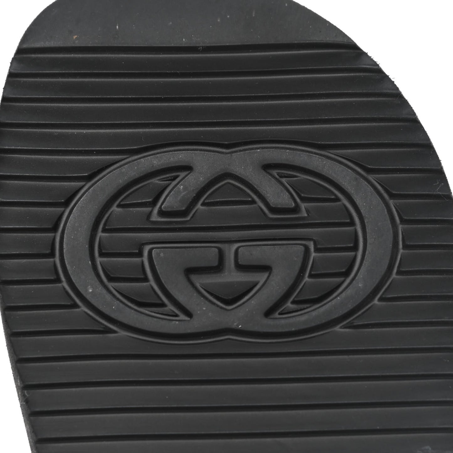 Rubber Mini Double G Womens Isla Dad Sandals 38 Black