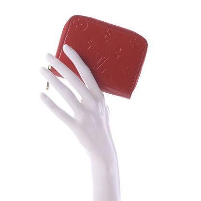 Louis Vuitton Vernis Zippy Coin Purse Cherry 2 of 10