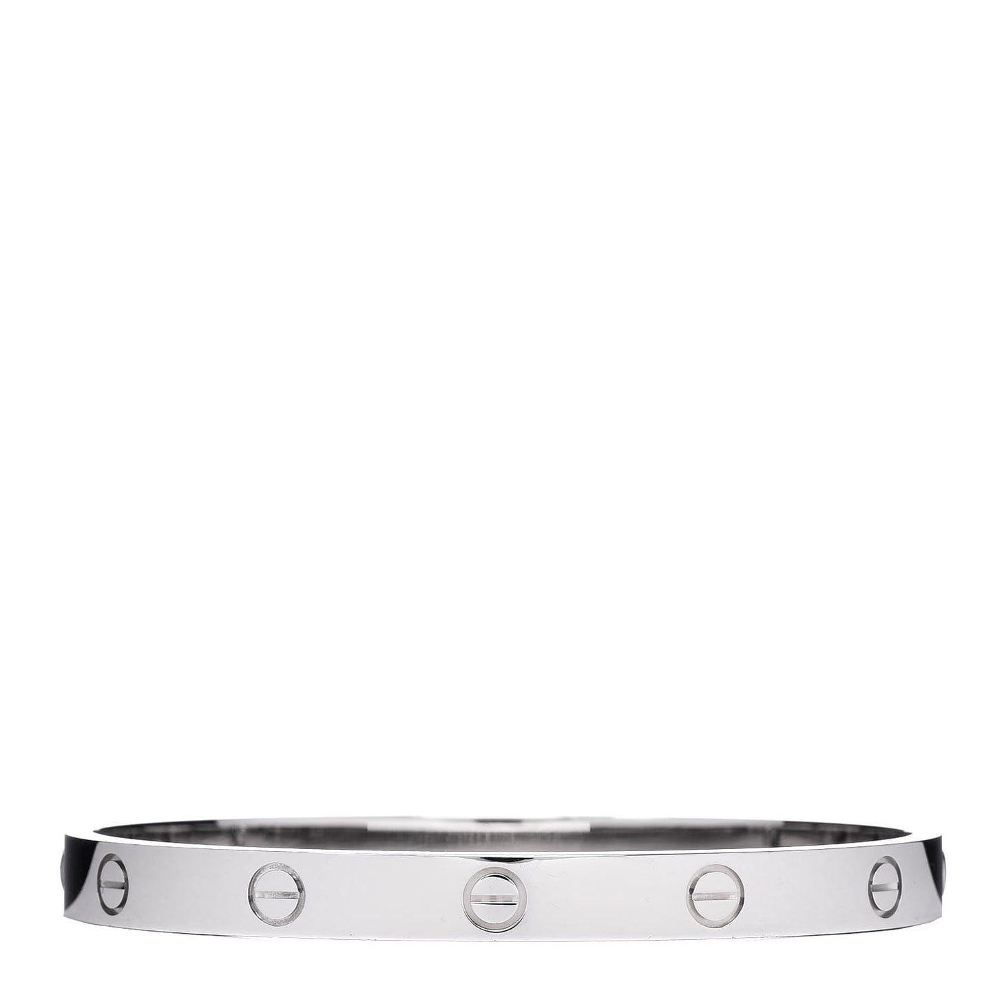 18K White Gold LOVE Bracelet 18