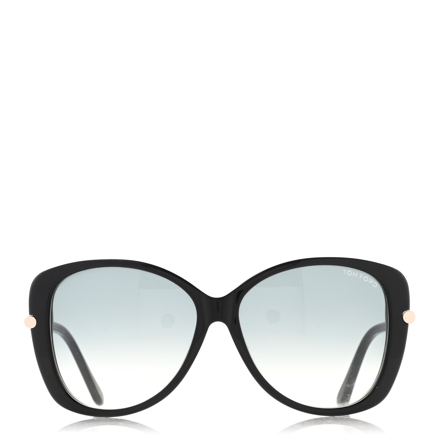 Tom Ford Linda Butterfly Sunglasses TF324 Black 2 of 8