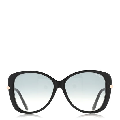 Tom Ford Linda Butterfly Sunglasses TF324 Black 2 of 8