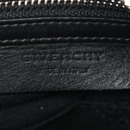 Givenchy Sugar Goatskin Velvet Logo Small Pandora Black 6 of 13
