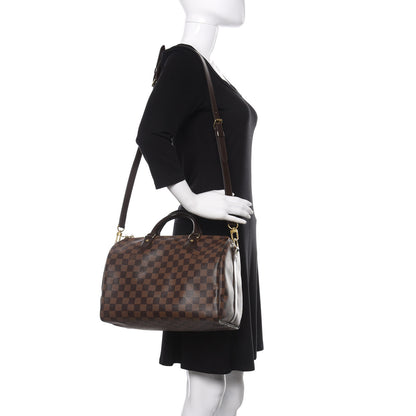 Louis Vuitton Damier Ebene Speedy Bandouliere 30 2 of 16