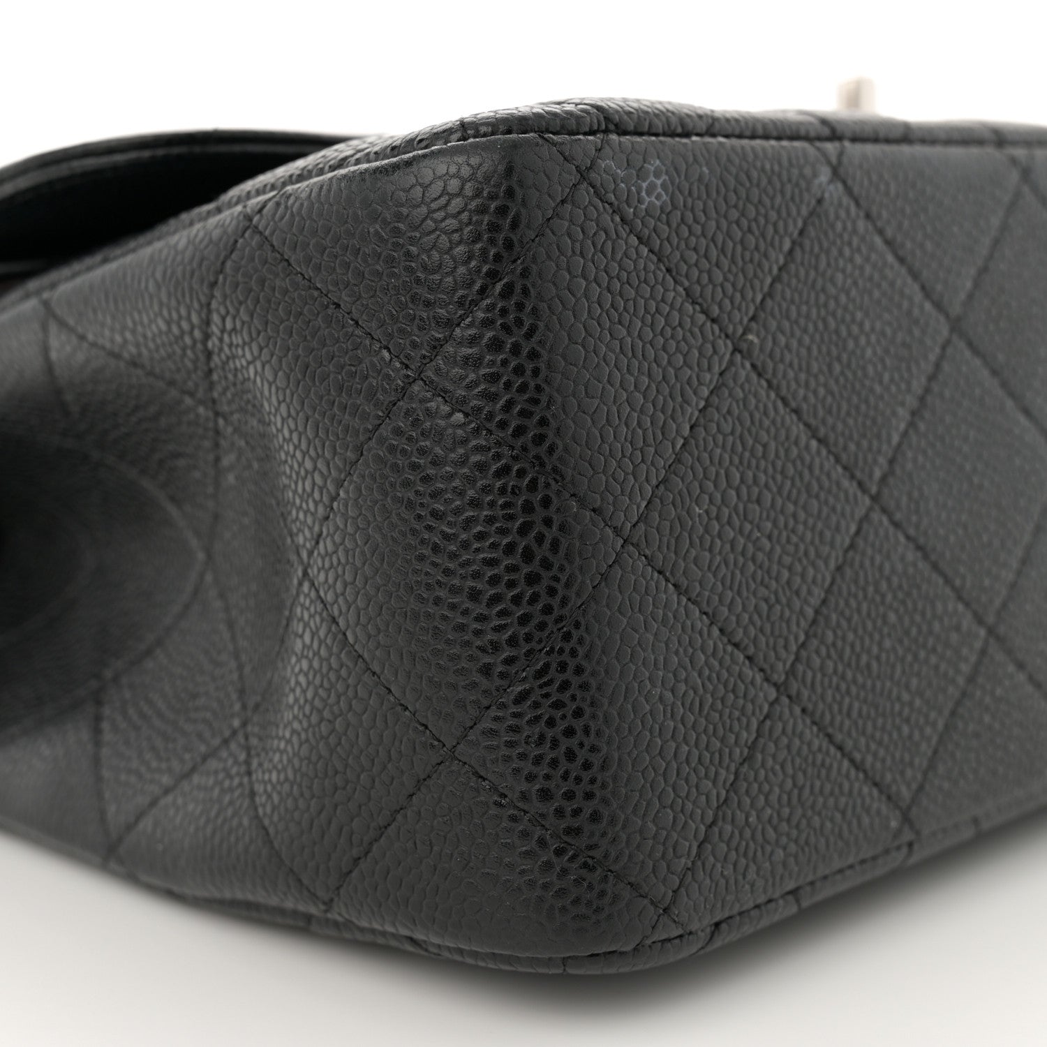 Chanel Caviar Quilted Jumbo Double Flap Black 9 of 14