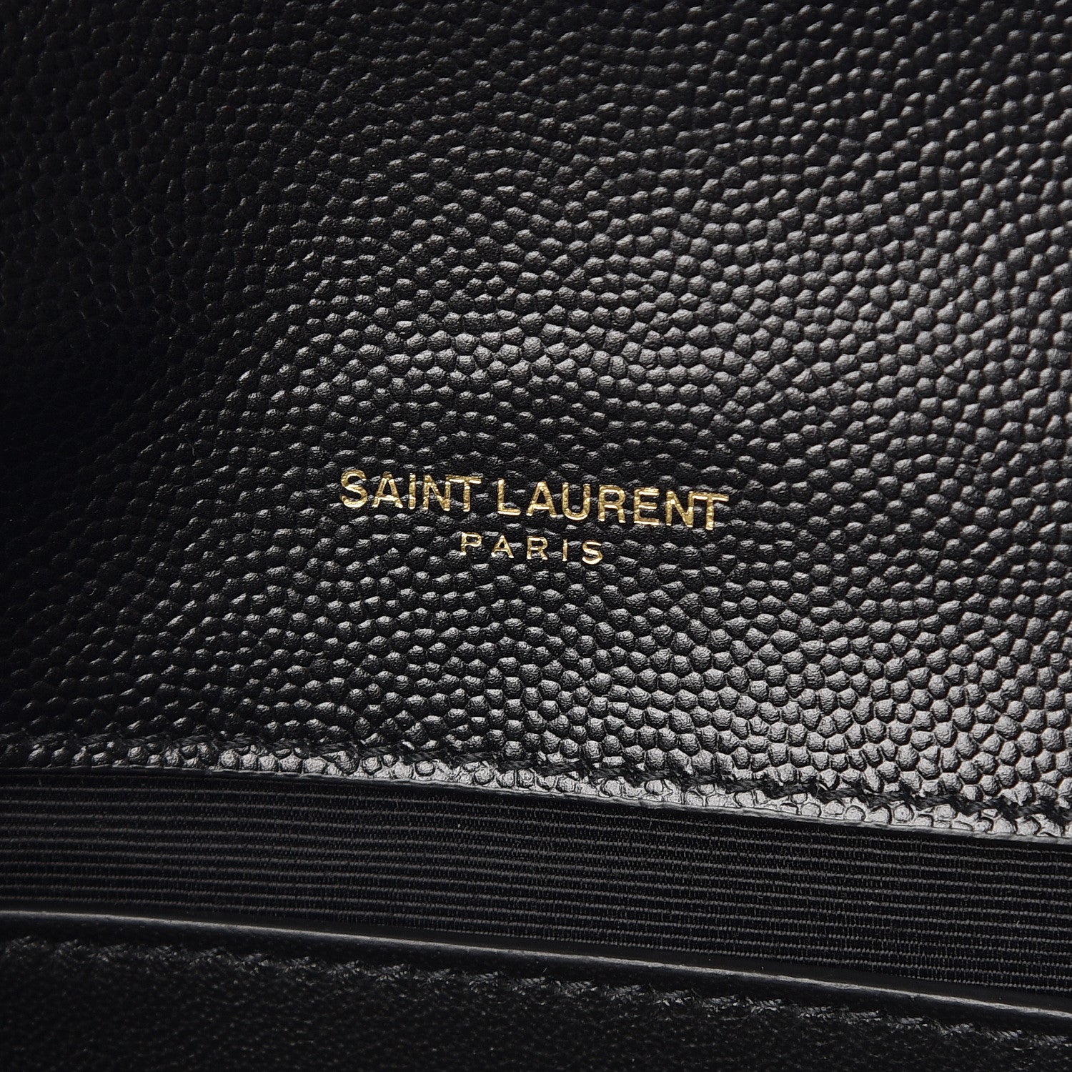 Saint Laurent Grain De Poudre Medium Classic Monogram Kate Satchel Black 7 of 9